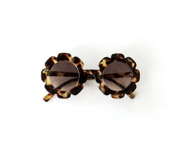 Flower sunnies in Brown - Sweet Gabby