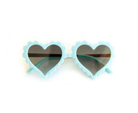 Heart Sunnies in Teal - Sweet Gabby