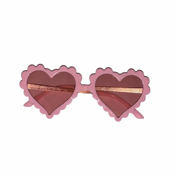 Heart Sunnies In Pink - Sweet Gabby