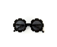 Flower Sunnies in Black - Sweet Gabby