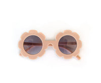 Flower sunnies -   Peach/Tan - Sweet Gabby