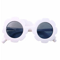 Flower sunnies in white - Sweet Gabby